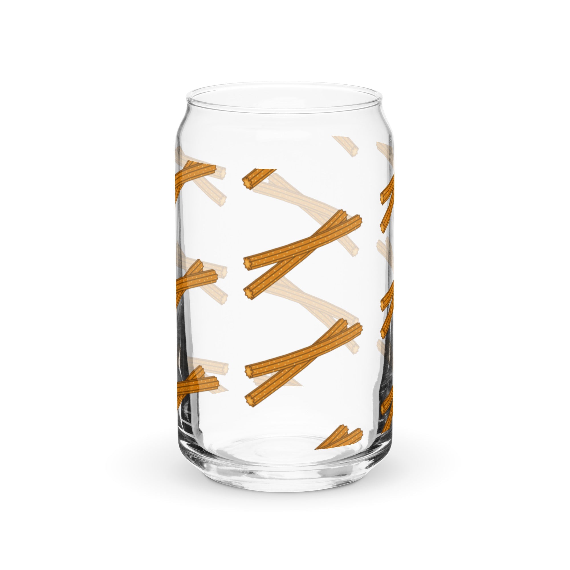 Can-shaped glass